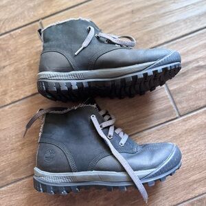 Timberland Dark Gray Ankle Boots